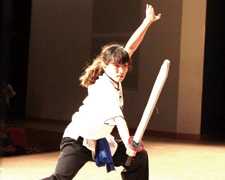 太極拳・刀術などの総合演武 太極拳・刀術などの総合演武